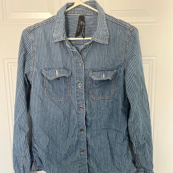 Blue Stripe Shirt - Picture 1 of 2